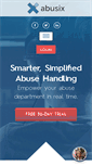 Mobile Screenshot of abusix.com